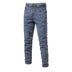 Men's Personalized Denim Washed Micro-elastic Straight-leg Trousers - Minihomy