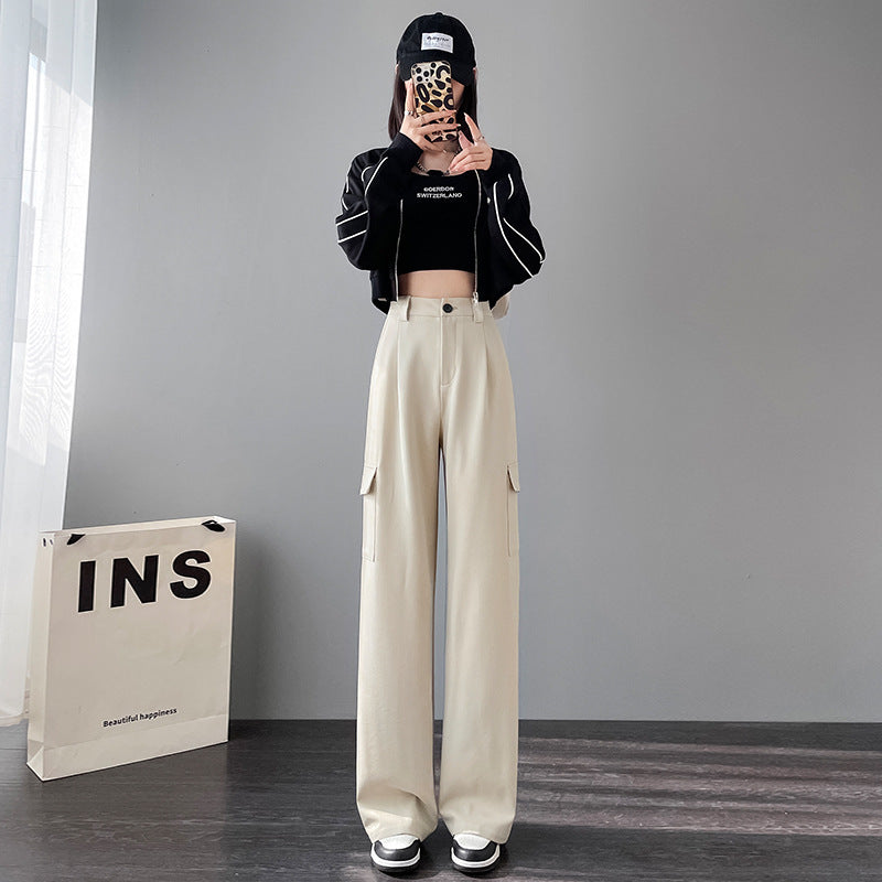 Overalls Women's High Waist Trousers: Elevate Your Casual Chic - Minihomy