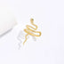 Design Ear Clip Gold Snake Winding Retro - Minihomy