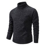 Men's Solid Color Sweater Casual Slim Fit: Your Perfect Blend of Style and Comfort - Minihomy