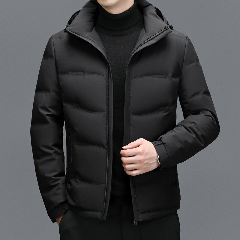 Men's Thick Detachable Down Jacket - Minihomy