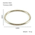 Fashion Bamboo Titanium Steel Bracelet Three Beads - Minihomy