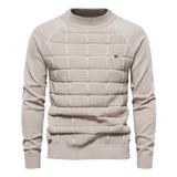 Men's Casual Round Neck Pullover Bottoming Sweater - Minihomy