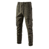 Men's Versatile Multi-pocket Solid Color Trousers - Minihomy