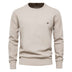 Men's Casual Round Neck Pullover Sweater - Minihomy