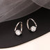 Geometric Micro Inlaid Zircon Ear Clip Niche Design Refined Grace Simple Multi-match Women's Earrings - Minihomy