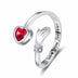 Love Hug Hands Diamond-studded Ring Female - Minihomy