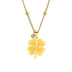 Diamond Hollow Pattern Love Clover Necklace - Minihomy