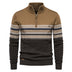 Men's Stand-up Collar All-match Half Zipper Sweater - Minihomy