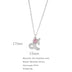 Necklace Stainless Steel Zircon Ornament: Adorn Yourself with Celestial Elegance - Minihomy