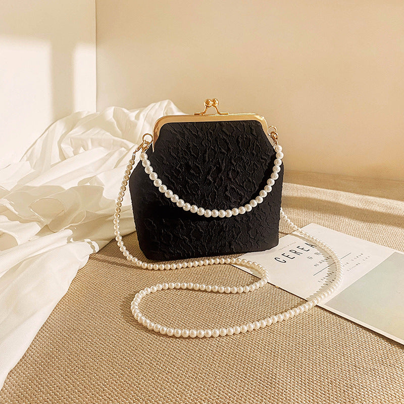 Pearl Tote Mini Chain Crossbody Bag - Minihomy