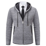 Men's Solid Color Cardigan Sweater: Stay Warm in Style - Minihomy