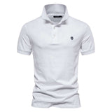 Men's Casual Cotton Lapel Sports Short Sleeve - Minihomy