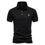 Men's Casual Cotton Lapel Sports Short Sleeve - Minihomy