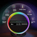 Multifunction RGB Night Light Wireless Charger Bluetooth Speaker Large G Ambience Light Home Decor - Minihomy