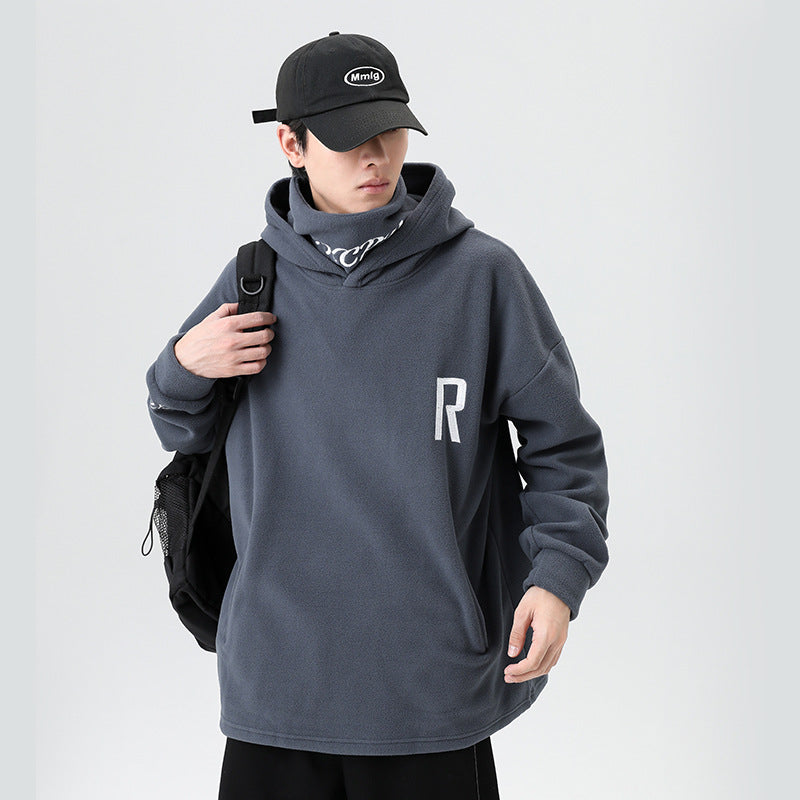 Rocker Fleece Sweater - Turtleneck Hooded