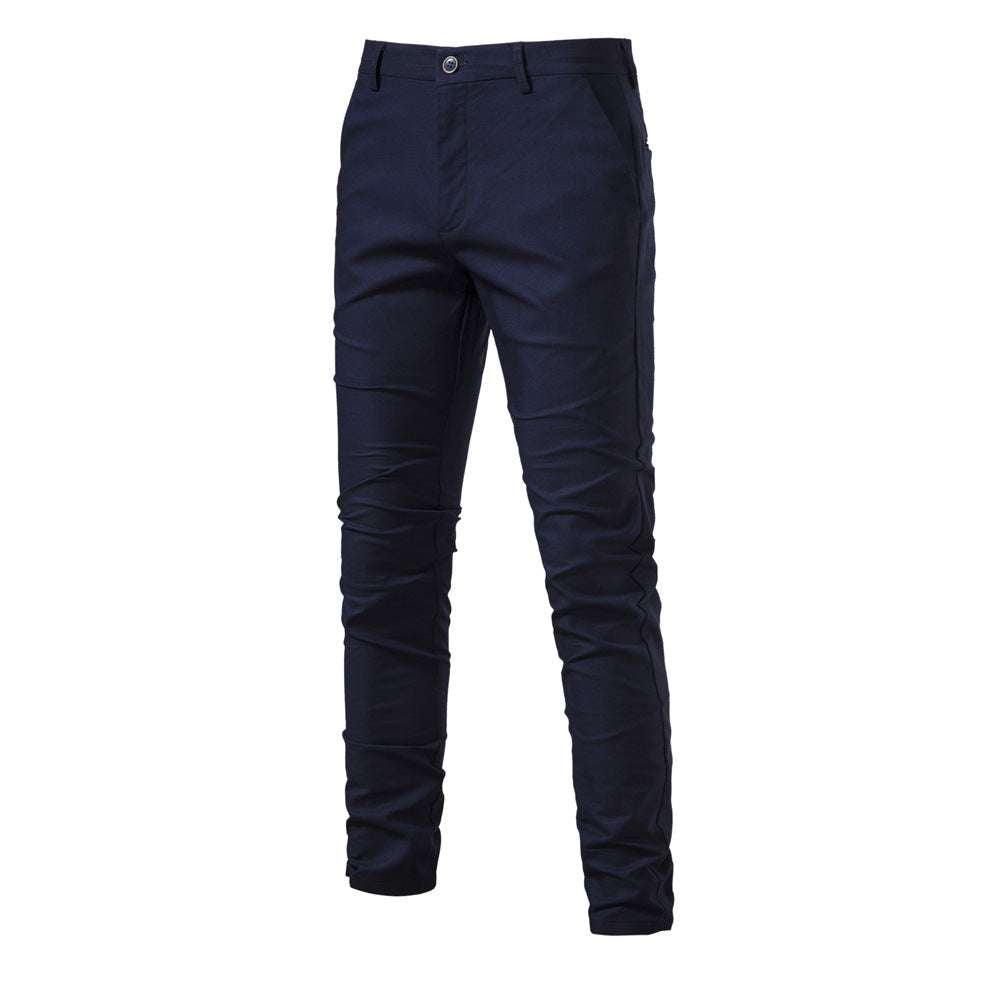 Men's Fashionable All-match Breathable Cotton Trousers - Minihomy