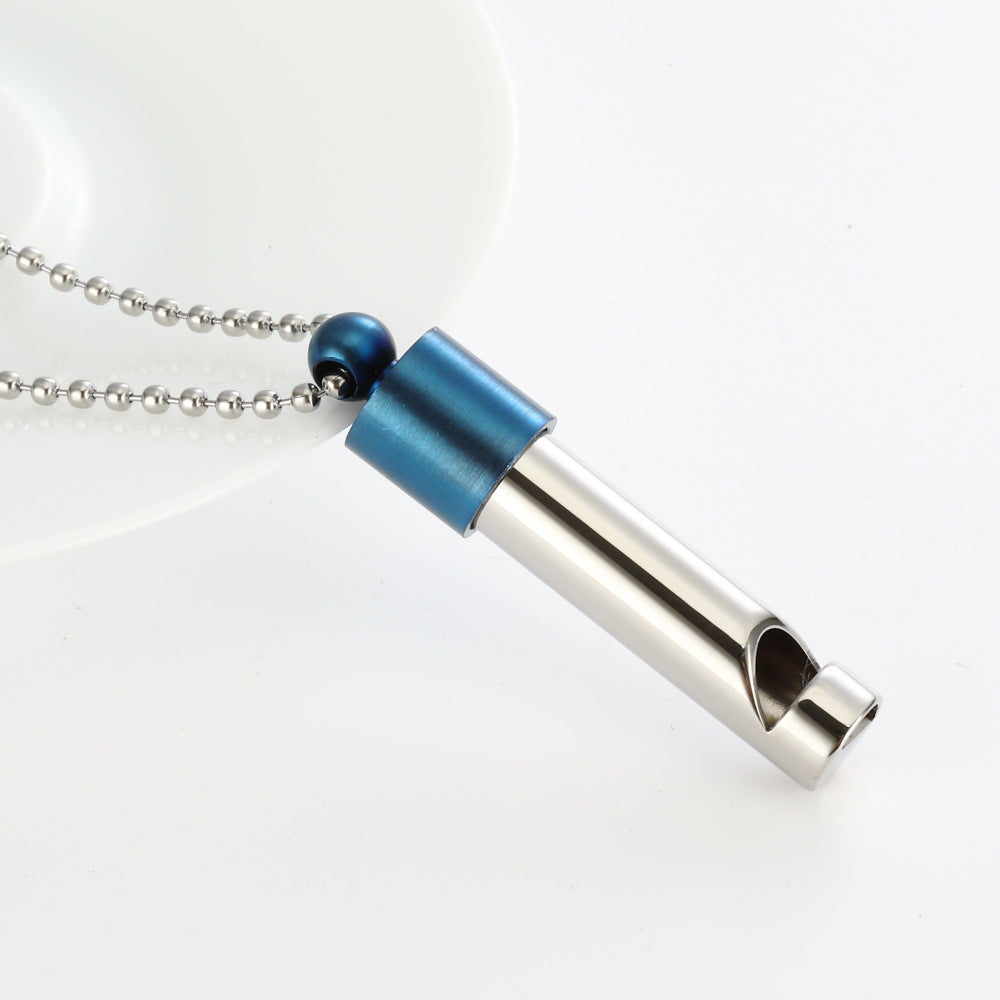 Pendant Whistle Blow Adjustment Breathing Decompression - Minihomy