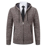 Men's Solid Color Cardigan Sweater: Stay Warm in Style - Minihomy