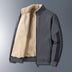 Lambswool Brushed Hoody Men's Baggy Coat - Minihomy