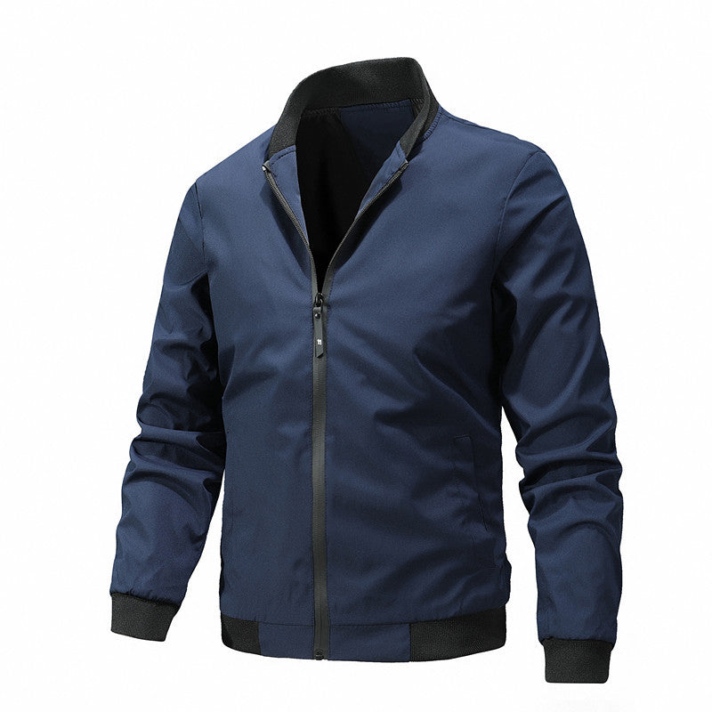 Men's Casual Solid Color Coat - Minihomy