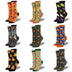 Halloween Creative Funny Pumpkin Jacquard Trendy Socks - Minihomy