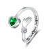 Love Hug Hands Diamond-studded Ring Female - Minihomy