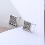 Titanium Steel Small Ear Studs: Simple Retro Minority Light Luxury Temperament Earrings For Women