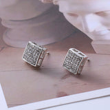 Titanium Steel Small Ear Studs: Simple Retro Minority Light Luxury Temperament Earrings For Women