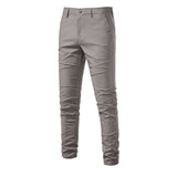 Men's Fashionable All-match Breathable Cotton Trousers - Minihomy