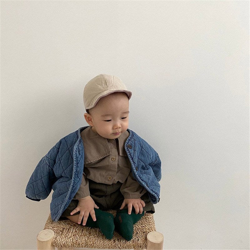 Baby Autumn Winter Cowboy Coat - Minihomy