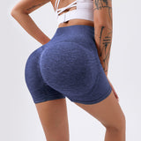 Fitness Yoga Shorts Pants Butt Lifting Seamless Leggings Women Gym - Minihomy