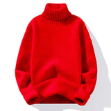 Sweater Soft Sweater Men's Slim-fit Thickened Pullover Bottoming Shirt: Stay Cozy in Style