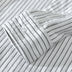 Men's Casual Striped Stand Collar Shirt - Minihomy