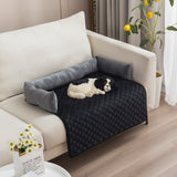 Warm and Cozy Pet Sofa Bed for Large Dogs - Furniture Protector and Cushion