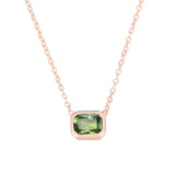 Ins Style Color Cube Sugar Zirconium Clavicle Chain: Elevate Your Style with Elegance - Minihomy