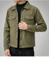 Men's Casual Suede Brushed Fabric Youth British Style Jacket - Minihomy