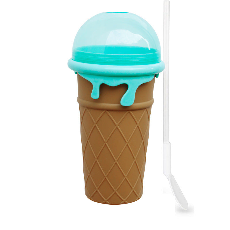 500ml Large Capacity Slushy Cup - Quick-Frozen Smoothies - Summer Refreshment for Kids and Adults - Minihomy