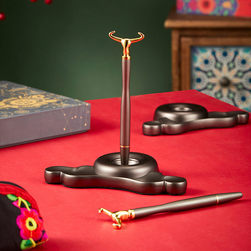 Magnetic Levitation Pen | Black Tech Signature Pen & Metal Decor Toy - Minihomy