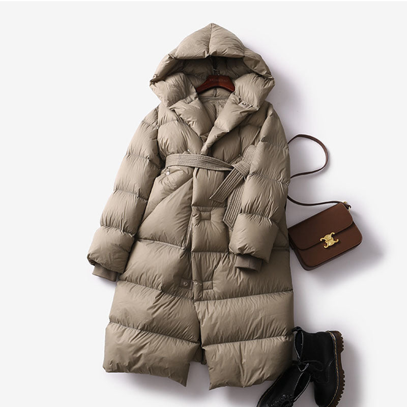 Women's Long Down Jacket Coat