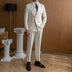 Men's Slim Double-Breasted Suit - Minihomy