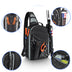 Multifunctional Waterproof And Hard-wearing Chest Bag Fishing Gear Backpack - Minihomy