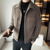 Golden Mink Velvet Lapel Fur Coat - Minihomy