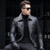 Male Short Chic Motorcycle Jacket - Thickened Coat - Minihomy