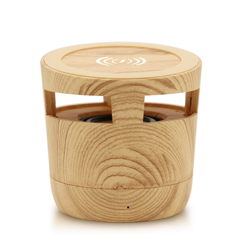 Bluetooth Speakers Vintage Wood Grain Subwoofer - Minihomy