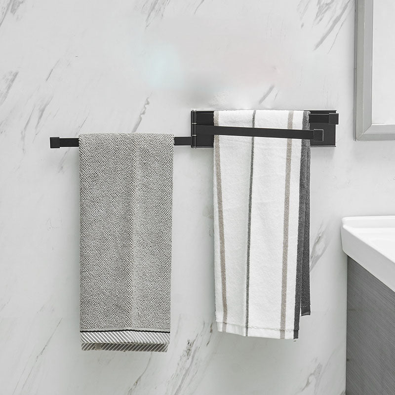 Nordic Bathroom Non-perforated Towel Rack Bathroom - Minihomy