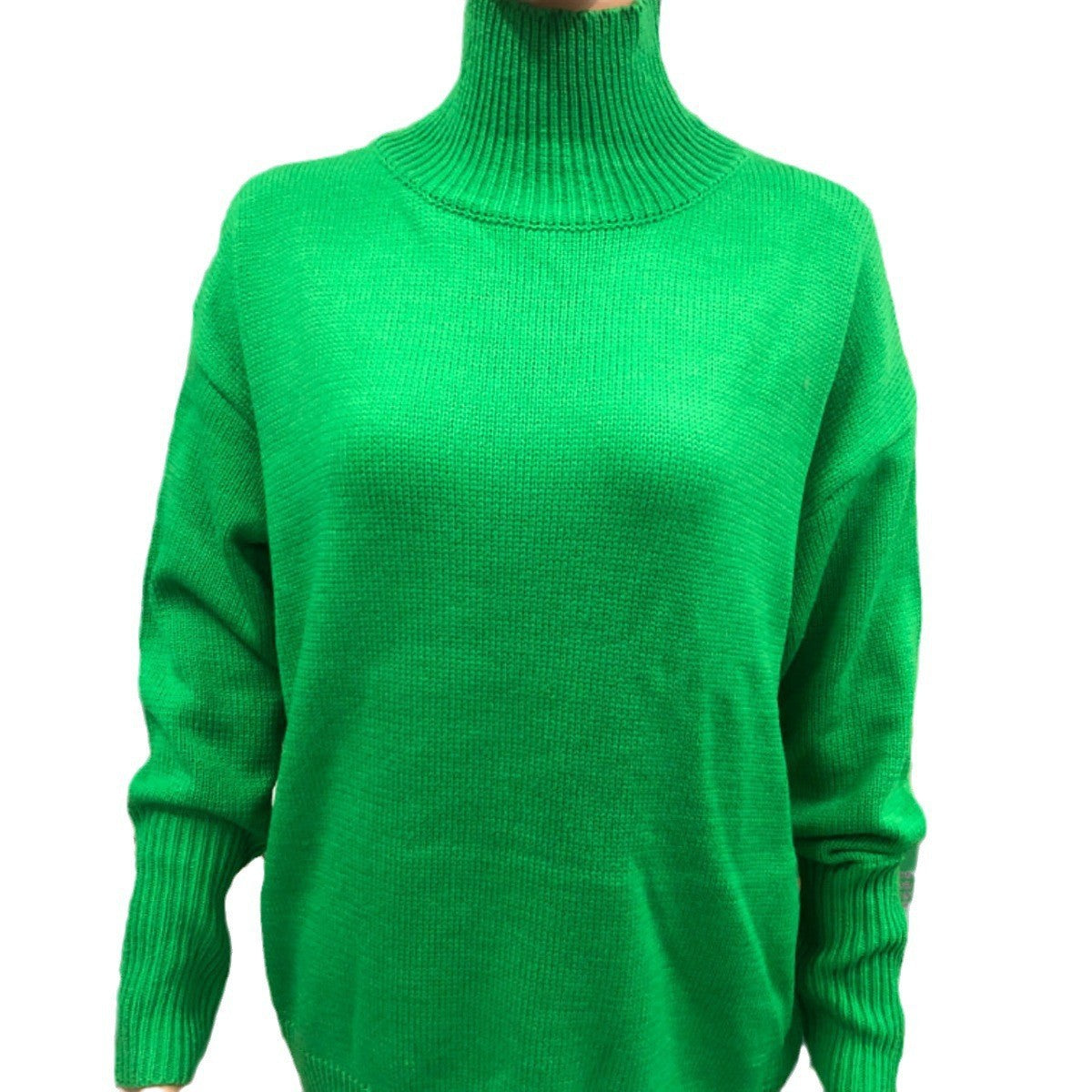 Women's Long-sleeved Pullover Solid Color Sweater