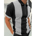 Men's Polo Shirt Men Solid Polo Shirts Brand Men Short-Sleeved Shirt - Minihomy