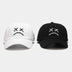 Crying Face Embroidery Baseball Men And Women Outdoor Leisure Sun Protection - Minihomy