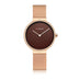 Fashion New Water Quartz Watch Women's Mesh Belt Casual Business Pointer Watch - Minihomy